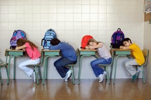 Sleep Time on Students' Behavior