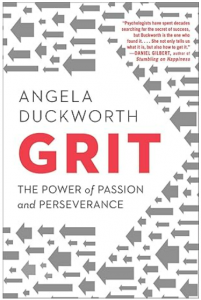  Cover of the book "Grit: The Power of Passion and Perseverance" by Angela Duckworth
